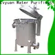 high end stainless water filter housing with fin end cap for sea water treatment 1