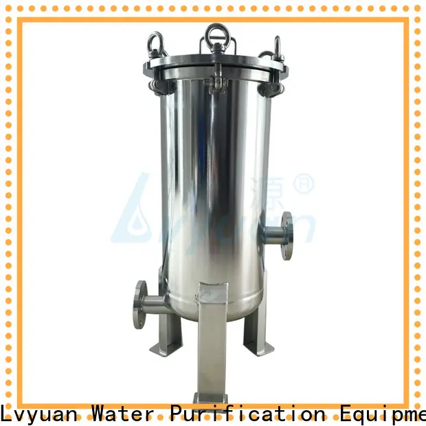 porous stainless steel water filter housing with fin end cap for industry1 1