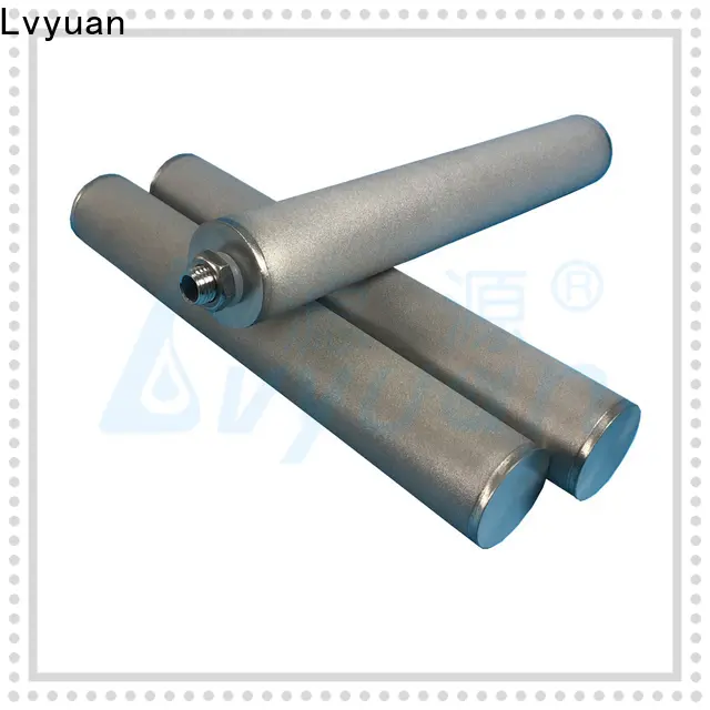 titanium sintered metal filter rod for food and beverage1 1