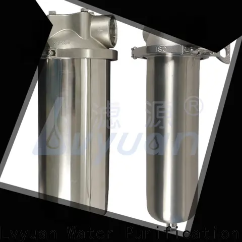 Lvyuan stainless steel filter housing with fin end cap for oil fuel2 1