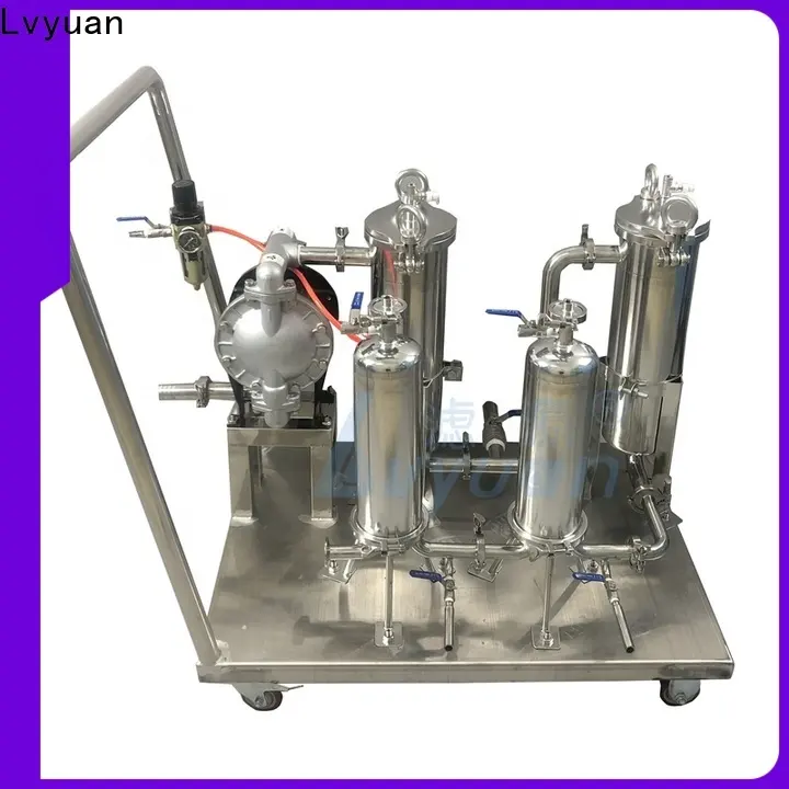 Lvyuan ss bag filter housing rod for sea water desalination3 1