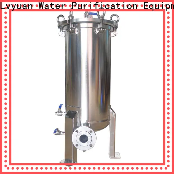 titanium stainless steel cartridge filter housing with core for sea water desalination 1