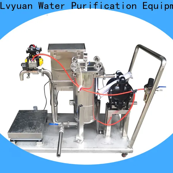 Lvyuan stainless steel bag filter housing manufacturer for sea water desalination4 1