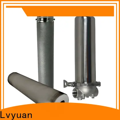 Lvyuan professional stainless steel filter housing with fin end cap for industry 1