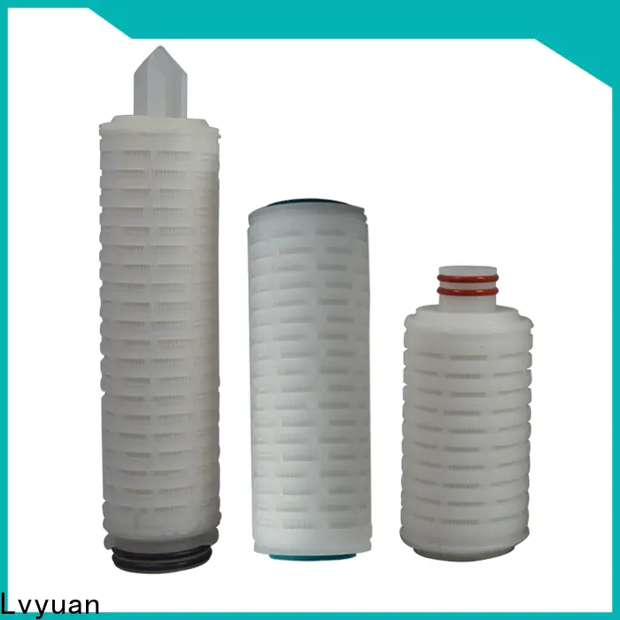 Lvyuan nylon pleated water filter cartridge replacement for organic solvents 1
