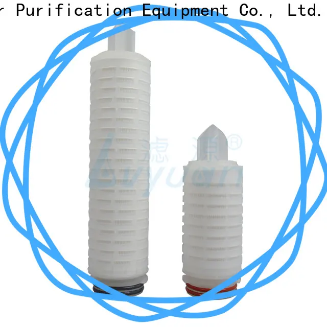 Lvyuan ptfe pleated filter supplier for organic solvents 1
