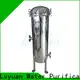Lvyuan stainless water filter housing with fin end cap for sea water treatment1 1