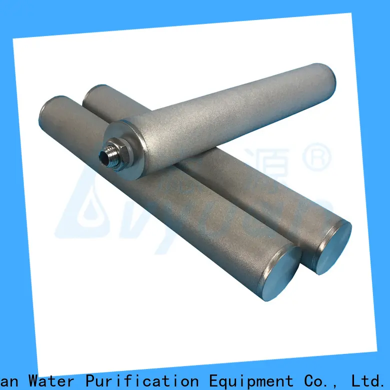 Lvyuan activated carbon sintered ss filter rod for sea water desalination 1