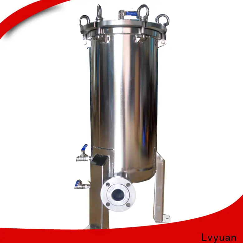 Lvyuan stainless steel bag filter housing housing for sea water treatment4 1