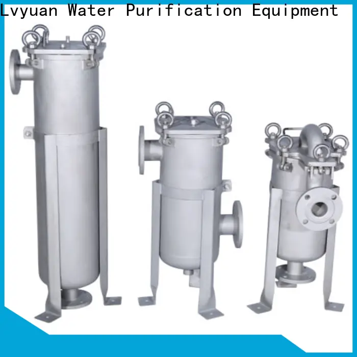 Lvyuan stainless steel cartridge filter housing with fin end cap for sea water treatment4 1