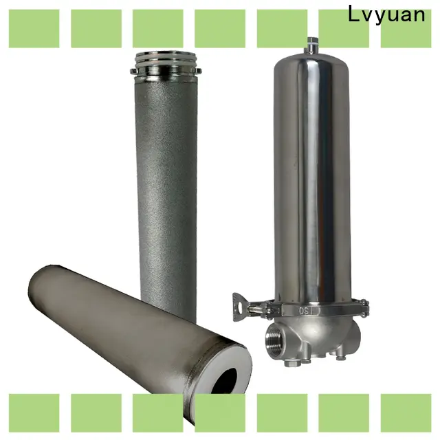 Lvyuan professional ss cartridge filter housing manufacturer for food and beverage1 1