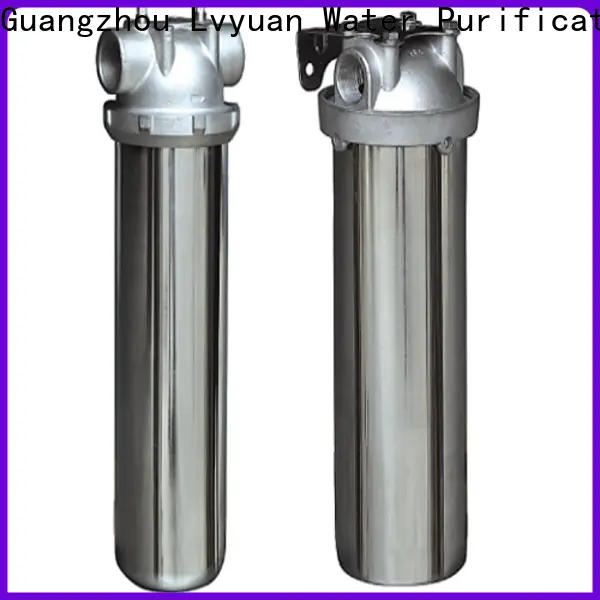 Lvyuan professional stainless steel filter housing with fin end cap for sea water desalination 1