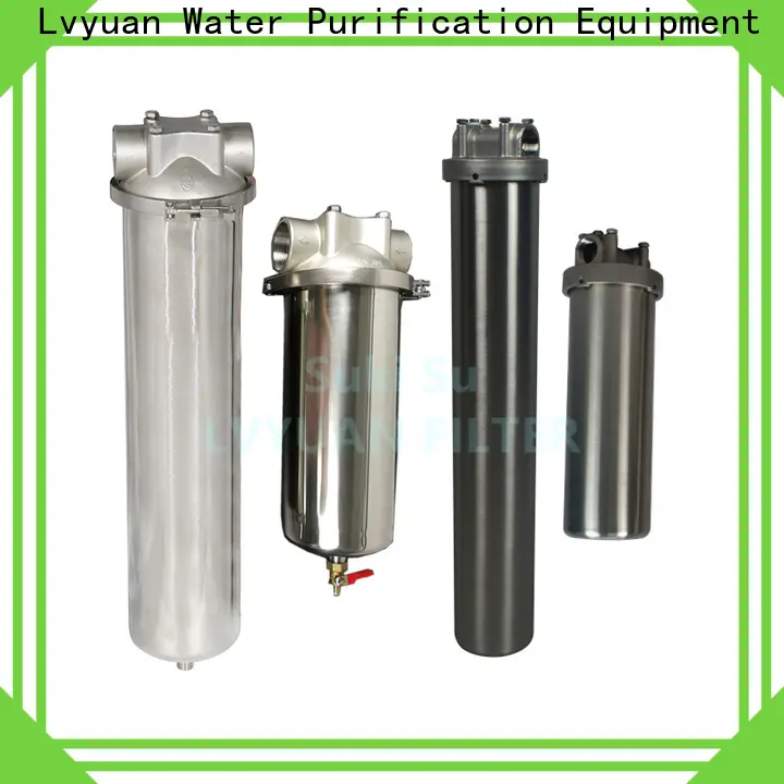 Lvyuan efficient ss bag filter housing rod for oil fuel 1