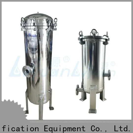 Lvyuan high end stainless steel water filter housing with fin end cap for sea water desalination 1