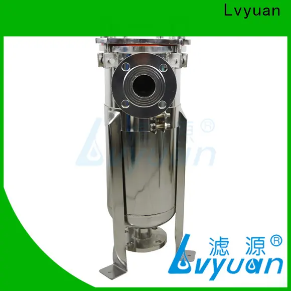 Lvyuan professional stainless steel bag filter housing with fin end cap for industry 1