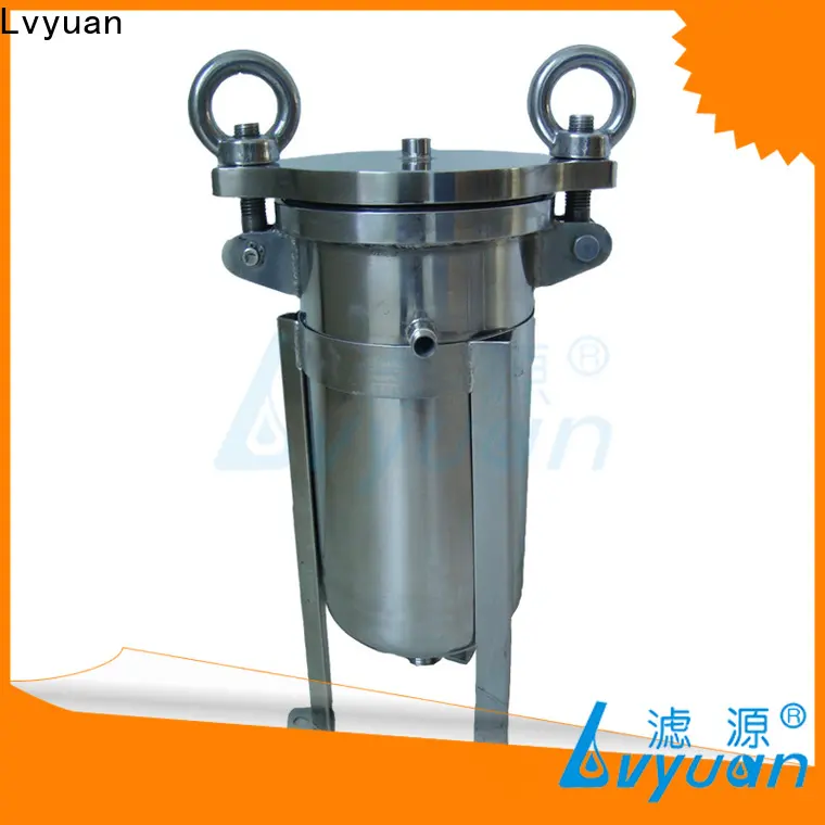 Lvyuan stainless steel bag filter housing rod for food and beverage3 1