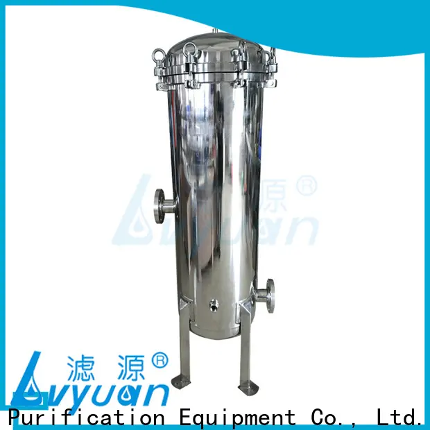 Lvyuan professional stainless steel cartridge filter housing rod for sea water treatment 1