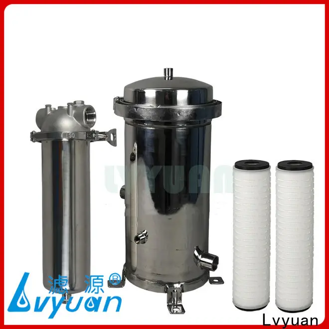 Lvyuan professional stainless water filter housing manufacturer for industry 1