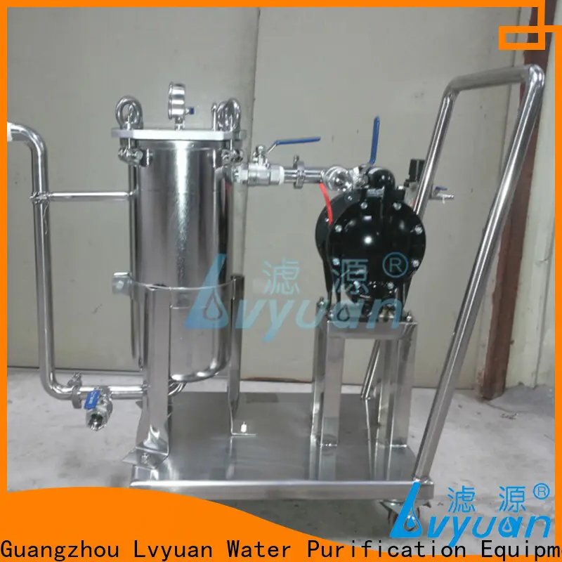 high end ss cartridge filter housing with fin end cap for sea water desalination 1