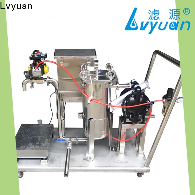 Lvyuan high end stainless filter housing manufacturer for sea water desalination 1