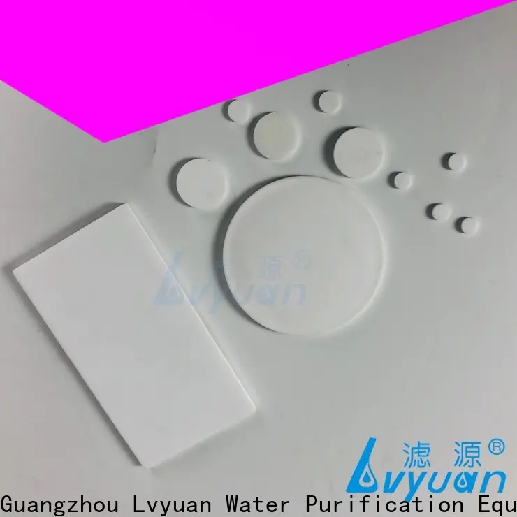 Lvyuan activated carbon sintered powder ss filter supplier for food and beverage 1