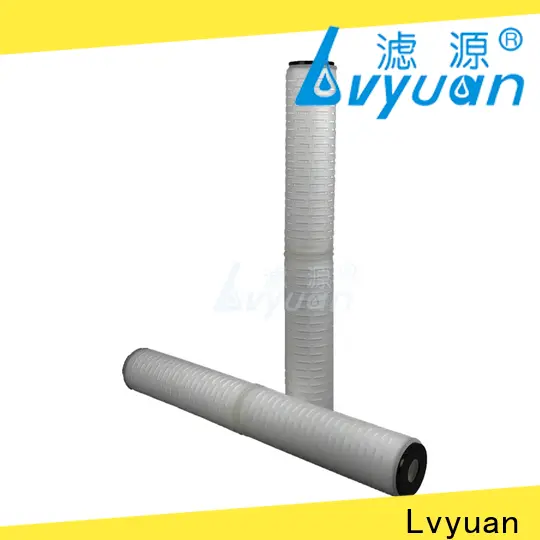 Lvyuan Safe pleated water filter cartridge manufacturers for purify 1