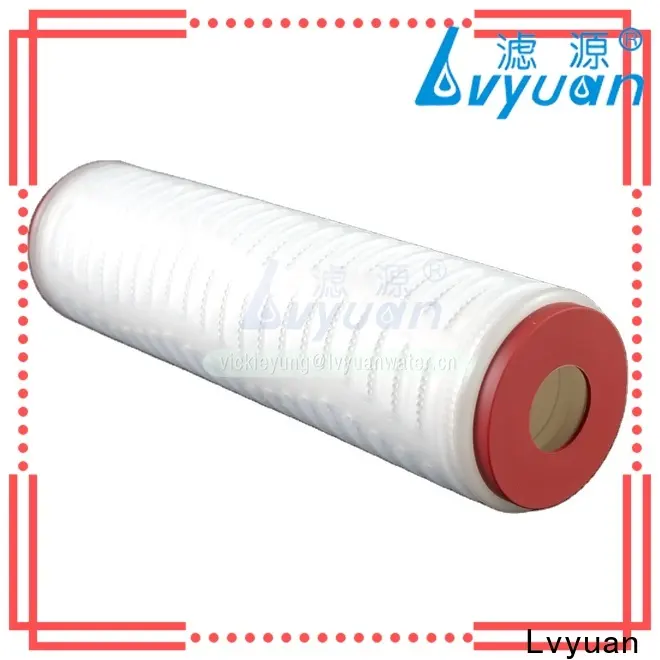 Lvyuan Best pp pleated filter cartridge replace for water 1