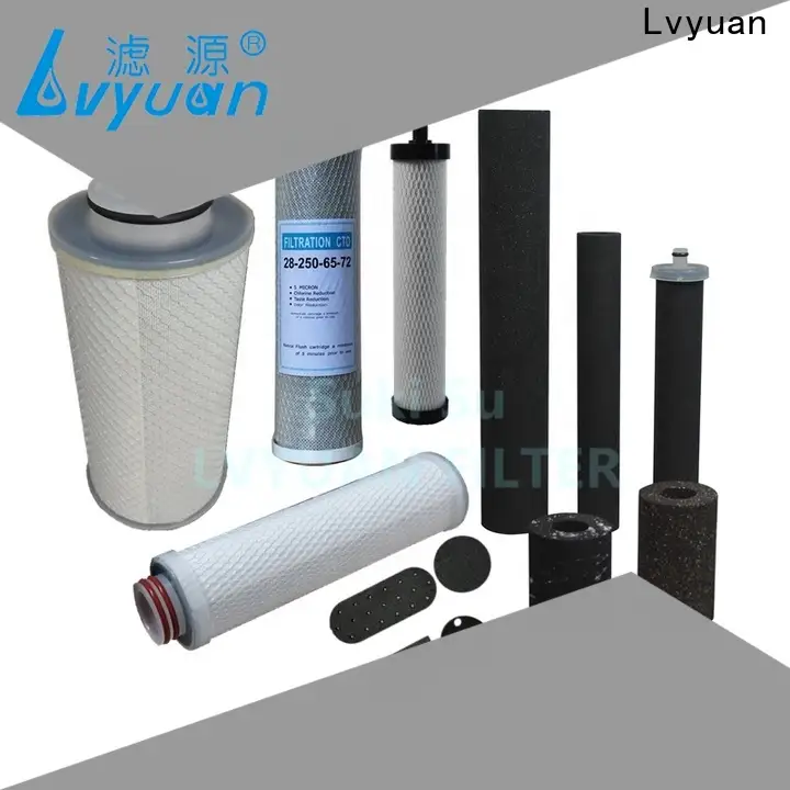 Lvyuan sintered filter cartridge exporter for sea water 1
