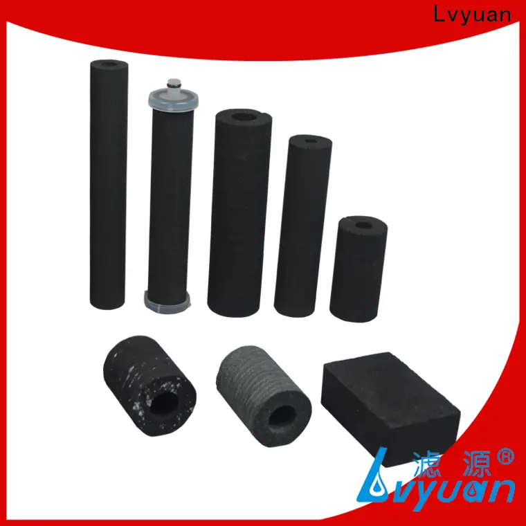 Lvyuan New sintered cartridge filter exporter for water purification 1