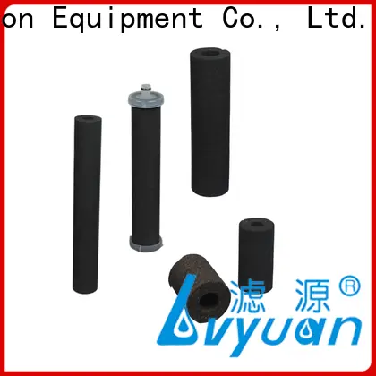 Lvyuan Efficient sintered plastic filter replace for factory 1