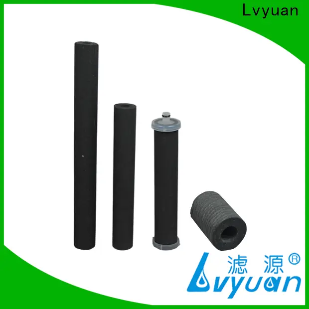 Lvyuan New sintered plastic filter exporter for purify 1