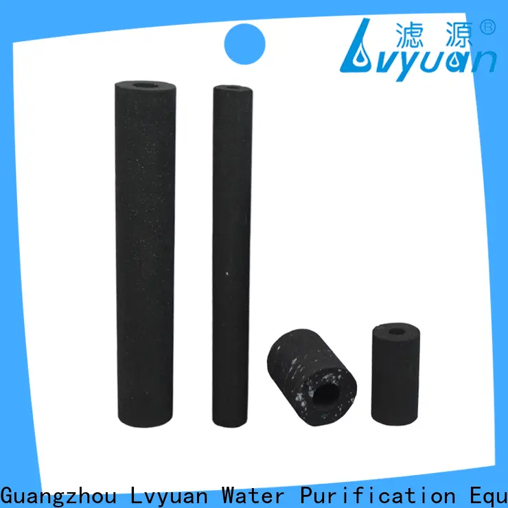 Lvyuan Hot sale sintered cartridge filter suppliers for water Purifier 1