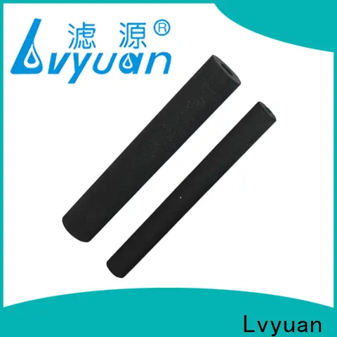Lvyuan sintered plastic filter replace for factory 1