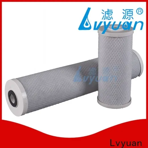 Lvyuan Newest carbon block filter cartridge exporter for purify 1