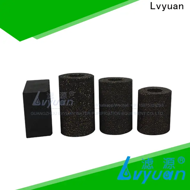 Lvyuan High end sintered plastic filter replace for factory 1