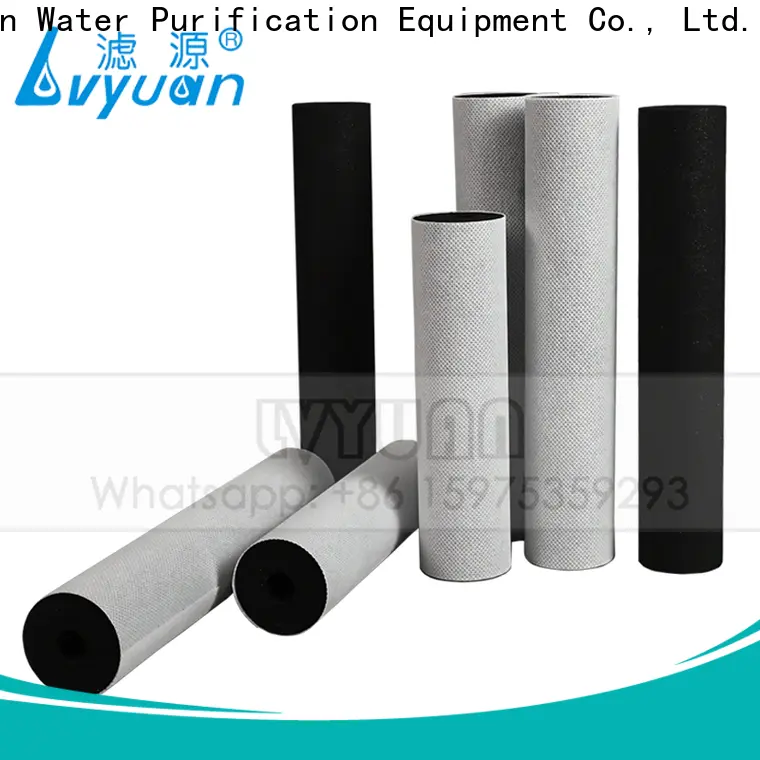 High quality carbon block filter cartridge factory for water purification 1