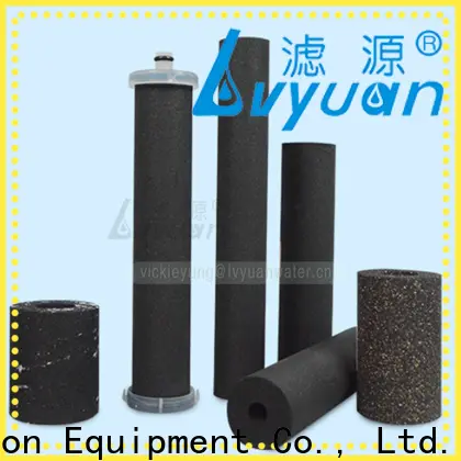 Lvyuan sintered filter cartridge replace for water purification 1