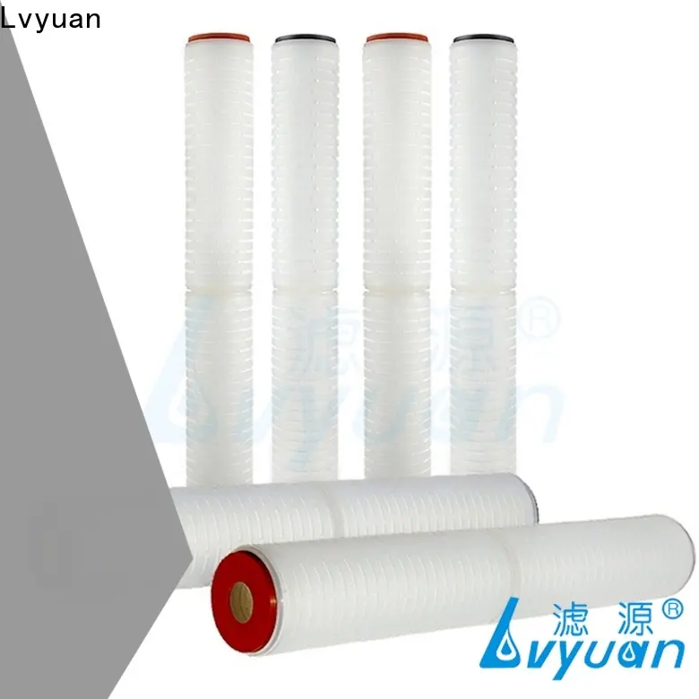 Lvyuan pp pleated filter cartridge wholesaler for desalination 1