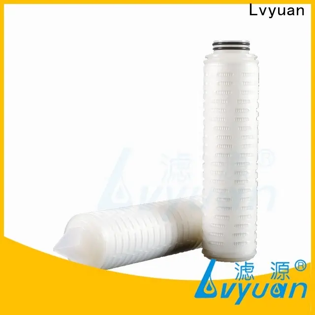 Lvyuan New pleated filter cartridge suppliers for water purification 1