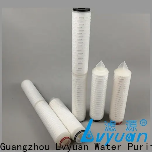 Lvyuan pp pleated filter cartridge manufacturers for water purification 1