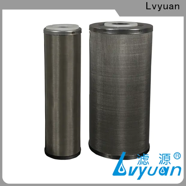 Lvyuan Hot sale stainless steel powder sintered filter factory for sea water 1