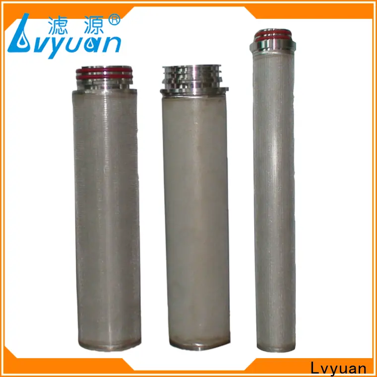 Lvyuan Affordable sintered stainless steel filter elements factory for water 1