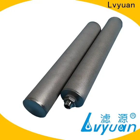 Lvyuan sintered ss filter cartridges manufacturers for industry1 1