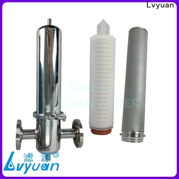 Lvyuan Safe stainless steel sintered filter cartridge replace for industry 1