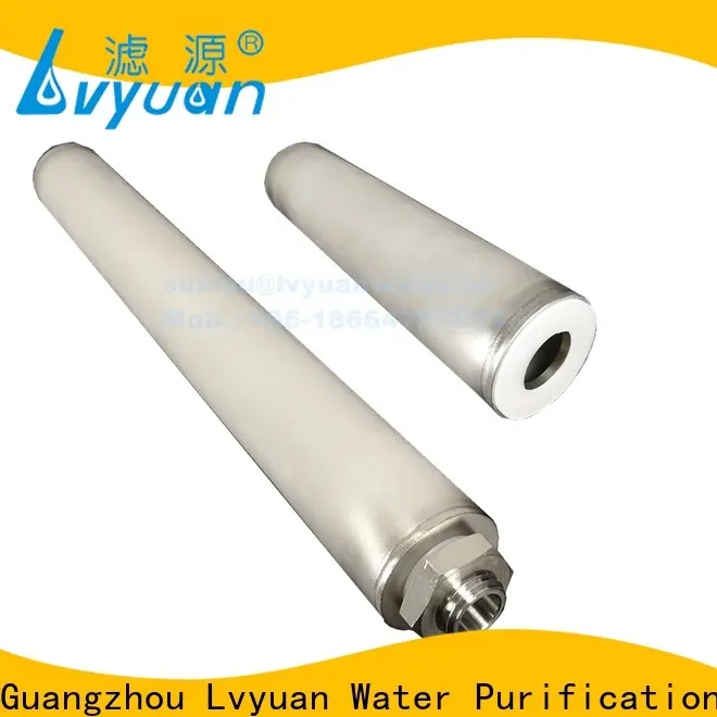 Lvyuan sintered stainless steel filter elements manufacturers for water 1