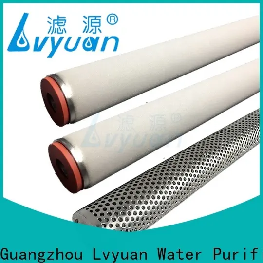 Lvyuan stainless steel powder sintered filter suppliers for purify 1