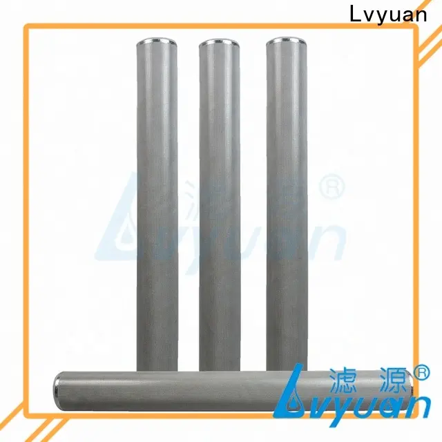 Lvyuan Newest stainless steel powder sintered filter wholesale for water purification 1
