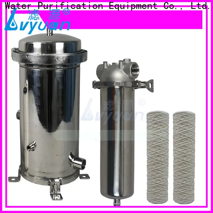 Lvyuan stainless steel cartridge filter housing wholesale for sea water 1