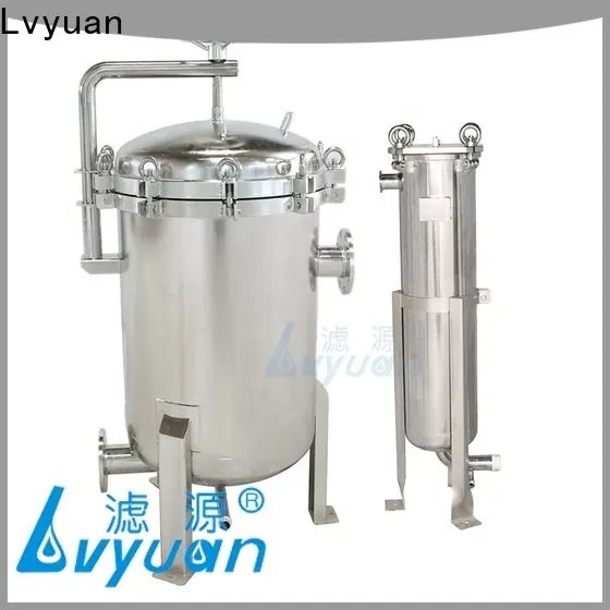 Lvyuan Customized stainless steel bag filter housing factory for sea water 1