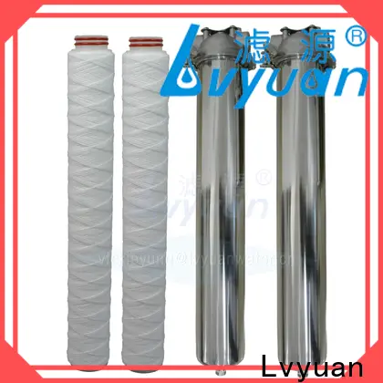 Lvyuan ss316 filter housing suppliers for water purification 1